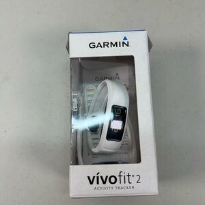 Garmin Vivofit 2 Activity Tracker Black Fitness Mobile Watch New Open Box